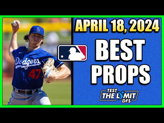 Best MLB Player Prop Picks Today! | Thursday 4/18/2024 | Prizepicks Props April 18