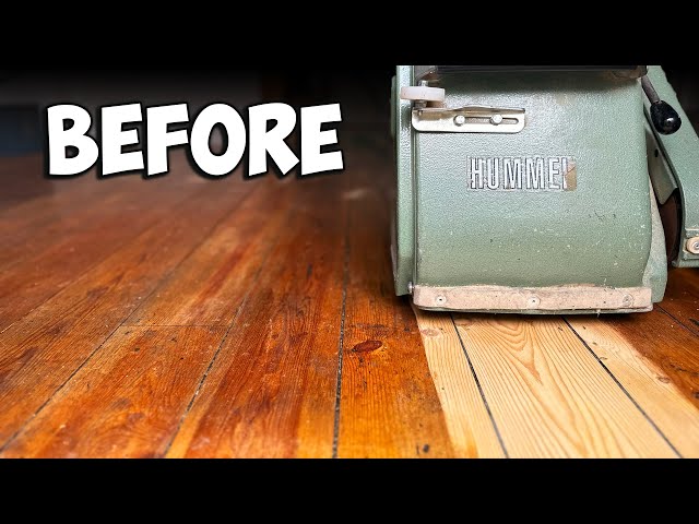 Restoring 100 Year Old Floorboards. Is it WORTH IT?