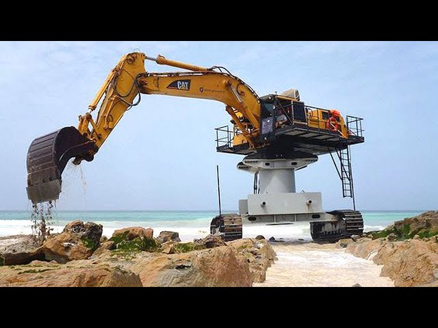 World's Dangerous Biggest Excavator & Bulldozer Operator Skills, Powerful Equipment Machines Working