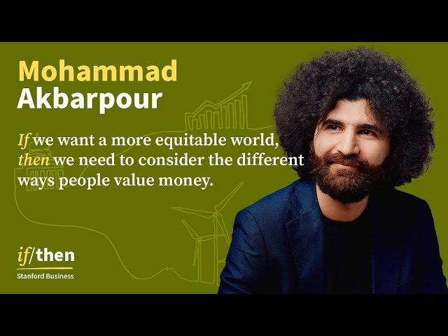 Is Money Really the Best Measure of Value? with Mohammad Akbarpour