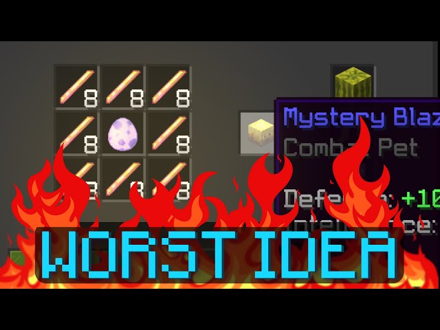 THE WORST DECISION... (Hypixel Skyblock)