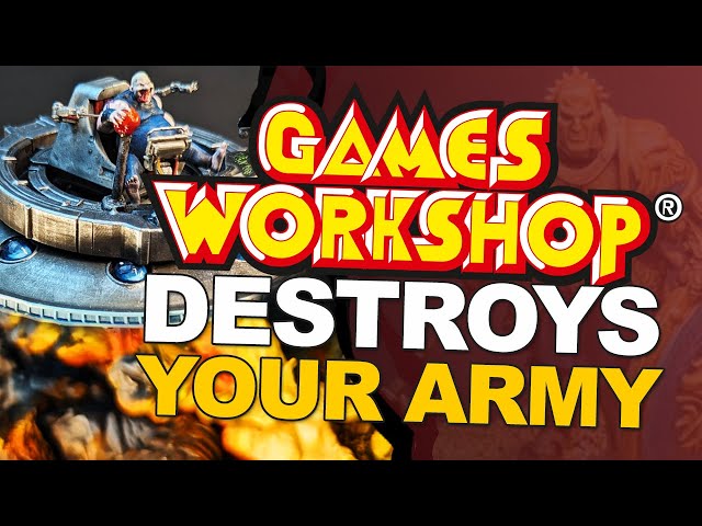 Games Workshop Destroys Your Army | Diorama