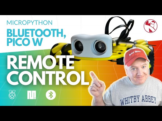 How to make a Bluetooth remote using a Raspberry Pi Pico W and MicroPython