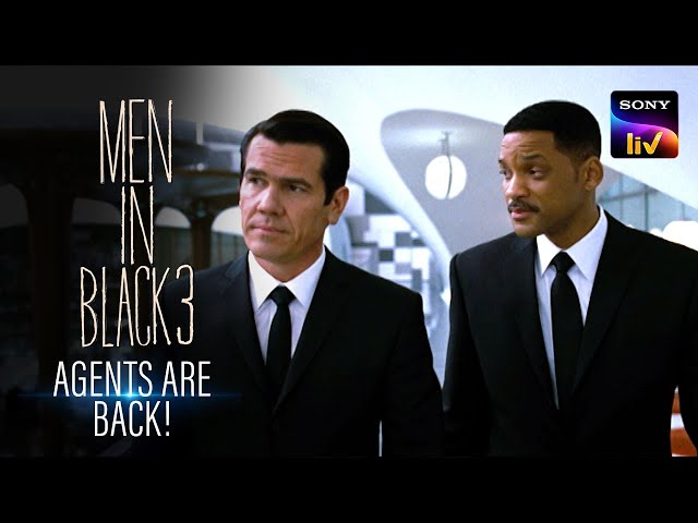 Agent K ने Agent J को Aliens से बचाया | Men In Black 3 2012 | Hindi CLIP | Action Scene