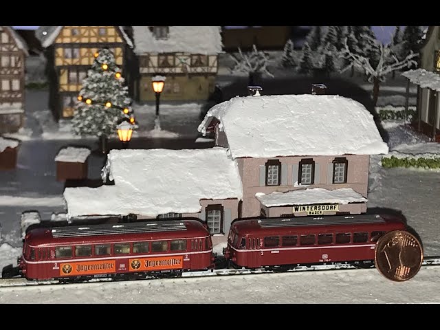 Ein kleines Fahrvideo (Spur Z - Winterbahn)