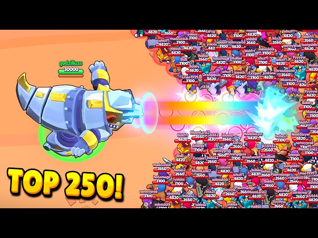 TOP 250 FUNNY MOMENTS IN BRAWL STARS (Part 5)