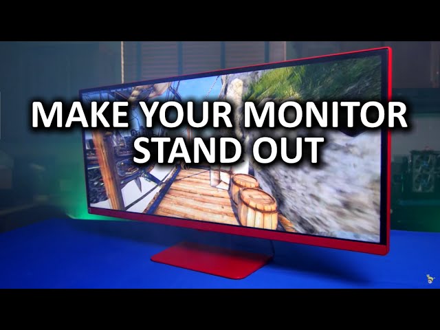 Badass Monitor Painting Guide - LG 34UM67 FreeSync Gaming Monitor