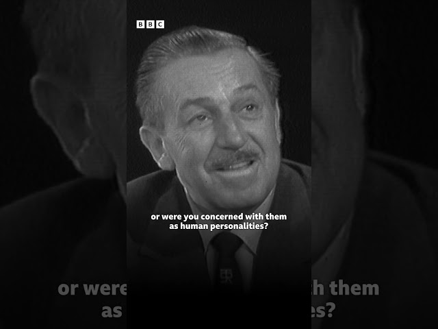 1959: WALT DISNEY as MICKEY MOUSE | Tonight | BBC Archive