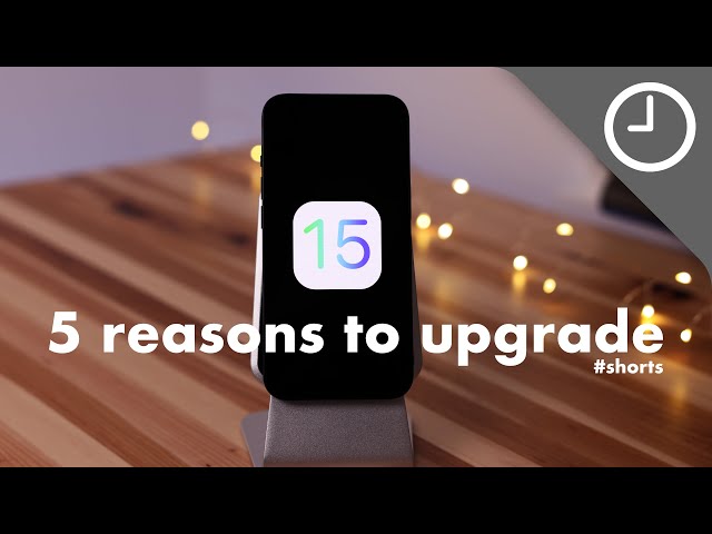 iOS 15.2 - Five reasons to UPGRADE... #shorts