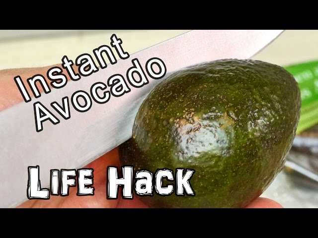 Instantly Ripe Avocado - Life Hack