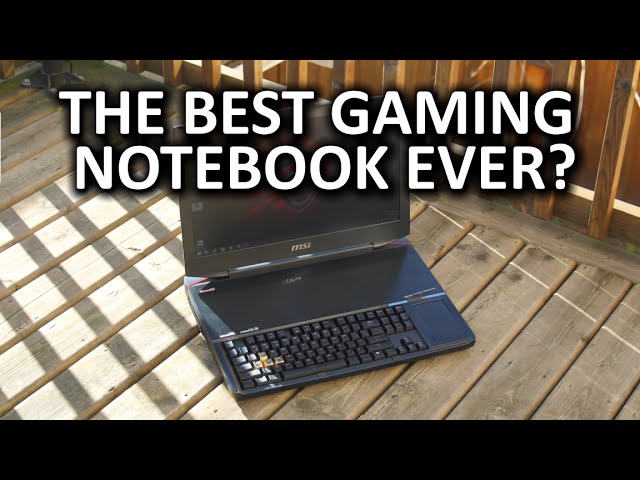 World's First Gaming Notebook with a Mechanical Keyboard - MSI GT80 Titan