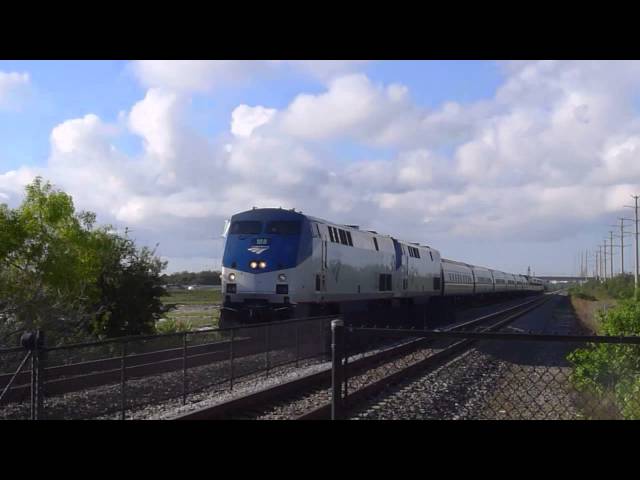 Trains in Palm Beach County, Florida - TriRail, Amtrak, Florida East Coast freight