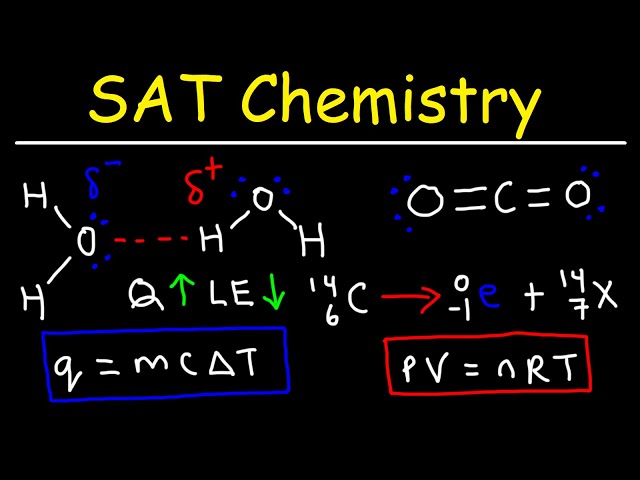 SAT Chemistry Subject Test Part 2 - Membership