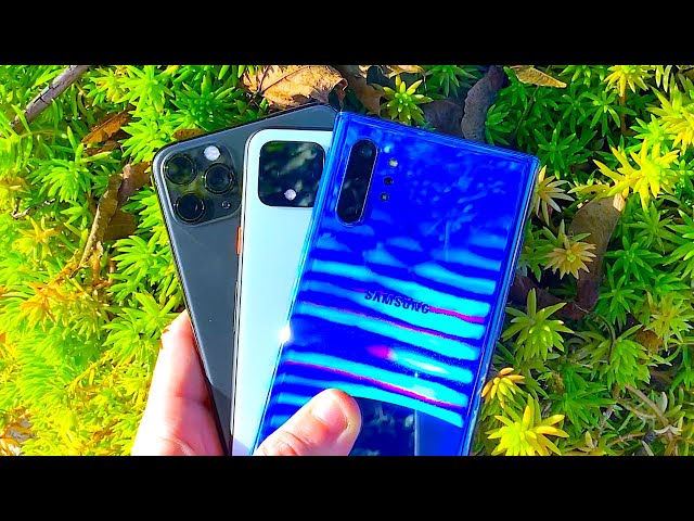 Galaxy Note 10 Plus vs iPhone 11 Pro Max vs Pixel 4 XL