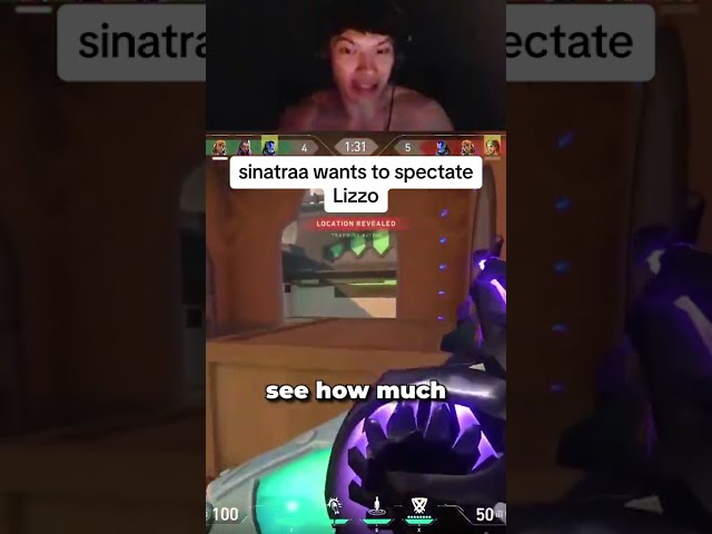 SINATRAA WANTS TO SPECTATE LIZZO 🤣