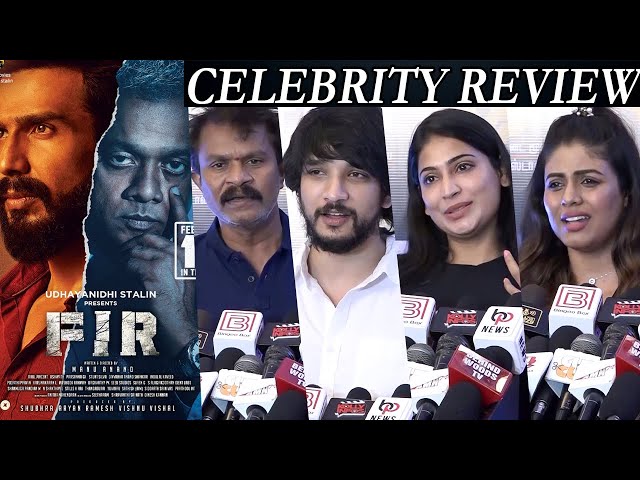 Hari, Sathish, ❤Vijayalakshmi, ❤Iniya, Karunakarn, Jwala Gutta about FIR | FIR Celebrity Review |