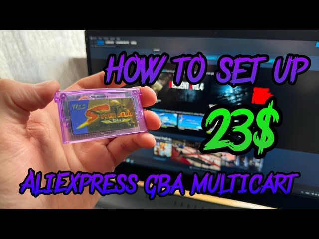 How to set up Super card sd multicart from AliExpress!