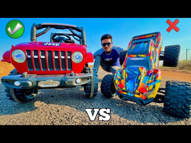 RC Jeep 10,000 rs Vs 1,00,000 rs Car Unboxing & Testing - Chatpat toy TV