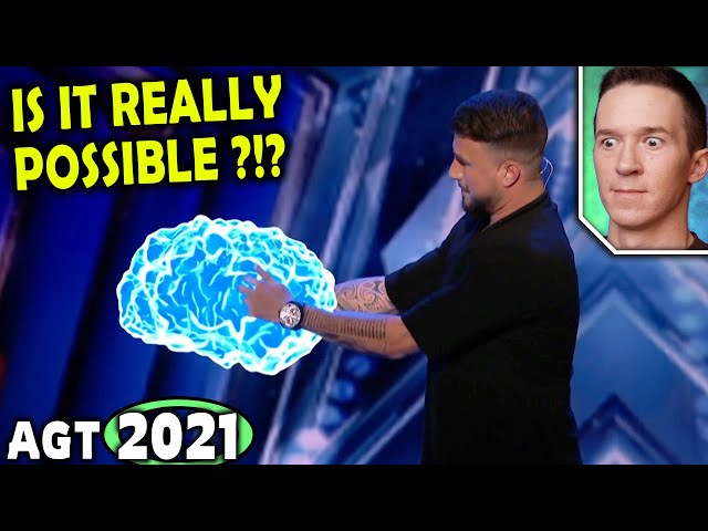 Magician REACTS to Kevin Micoud INSANELY VISUAL Magic on America's Got Talent 2021