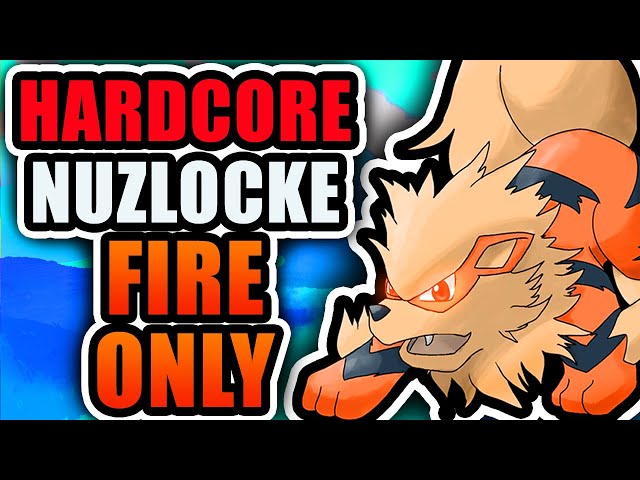 Pokemon Sword Hardcore Nuzlocke - FIRE TYPES ONLY! (No items, No Overleveling)