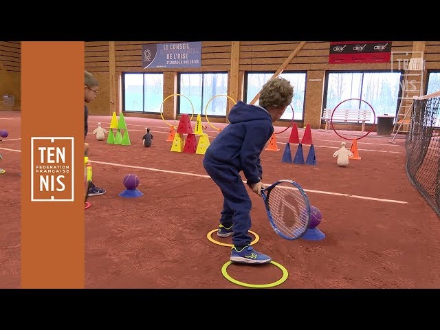 Galaxie Tennis 3-4 ans - La technique : les premières notions | FFT