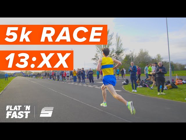 SCOTTISH RECORD | Duncan Robinson WINS 5k Road Race | Flat 'N Fast 2