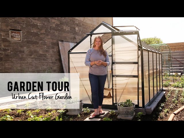 Cut Flower Garden Tour - Early June 2021 - Urban Gardening
