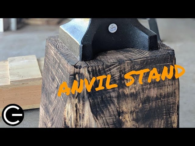 Making an Anvil Stand out of a Tree Stump - Part 1