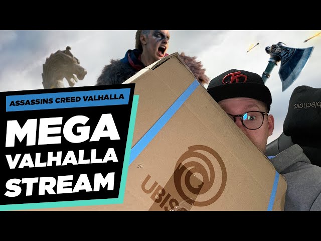 🔴Ubisoft Paket Unboxing - Valhalla zocken und Ingame Drops - Assassins Creed Valhalla Stream