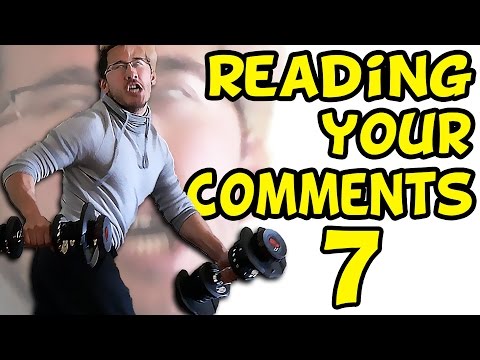 MARKIPLIER'S MASSIVE MUSCLES | Reading Your Comments #7