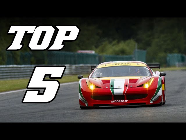 TOP 5 - BEST GT2 RACECAR SOUNDS