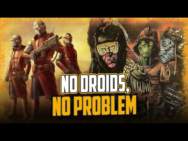 What Happened on Planets Where Battle Droids COULDN’T Be Deployed