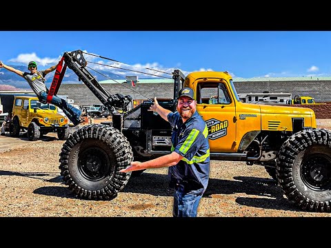 Fully Operational Lift For The World's Largest Off Road Wrecker!