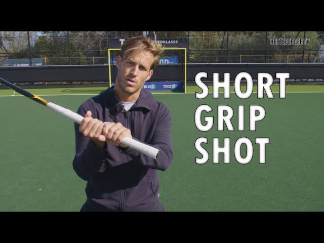 Short Grip Shot | Hertzberger TV | Field hockey tutorial