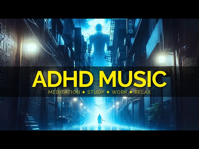 ( ADHD MUSIC )  BINAURAL BEATS Ambient Music for Concentration, Read & Work  RELAX