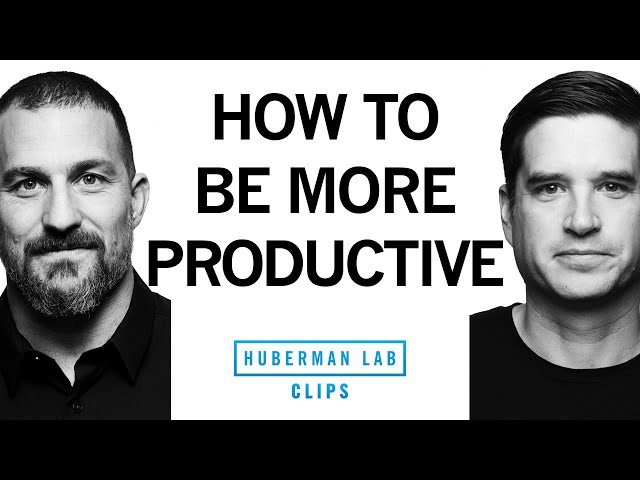 Tools for Improving Productivity | Dr. Cal Newport & Dr. Andrew Huberman