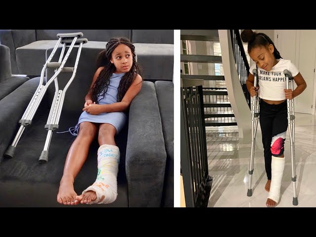 The Girl with a BROKEN LEG, the Full Movie | FamousTubeFamily