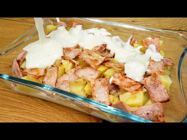 If you have potatoes at home. The casserole is so delicious that I cook it almost every day❗