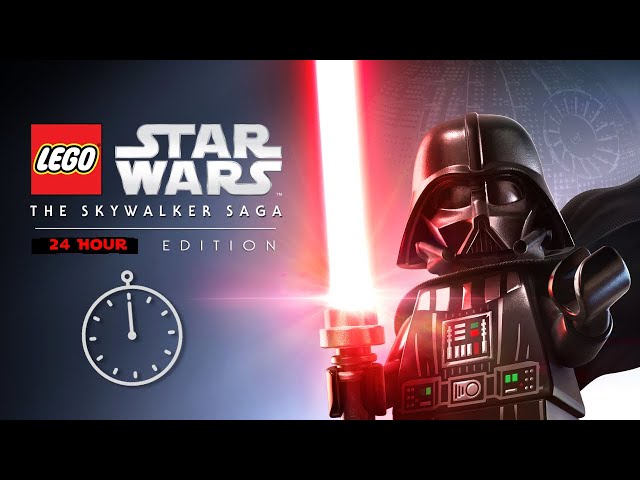 Live 🔴 Attempting to complete Lego Star Wars: The Skywalker Saga in 24 hours!