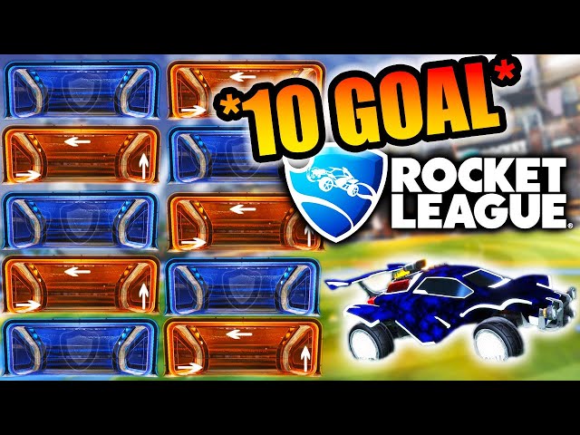 ROCKET LEAGUE....BUT THERES 10 GOALS?!