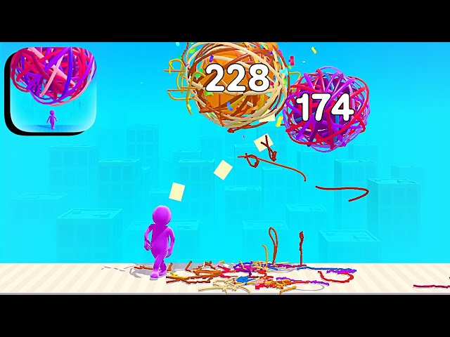 Rope Blast ​- All Levels Gameplay Android,ios (Levels 31-33)