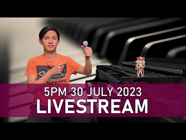 Sunday Piano Livestream 5PM - ANNIVERSARY SPECIAL! Happy Together and Vienna | Cole Lam