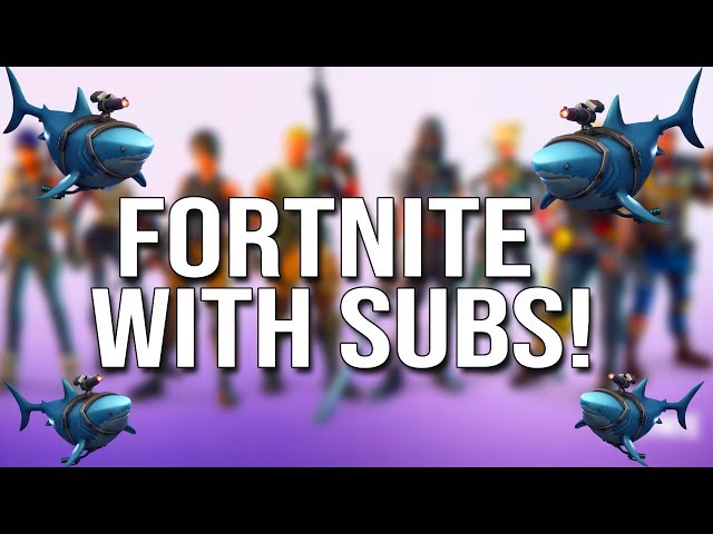 1 HOUR OF FORTNITE WITH SUBSCRIBERS !
