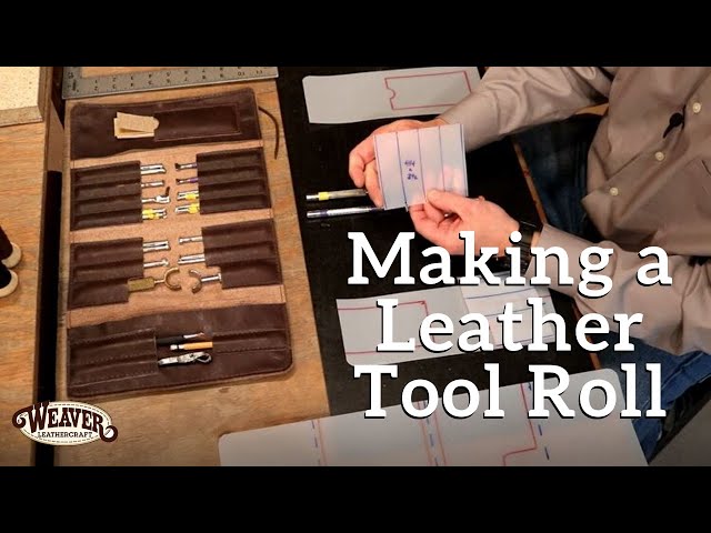 Making a Leather Tool Roll