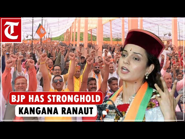 'BJP has stronghold...': Kangana Ranaut during poll campaign in Himachal Pradesh's Mandi