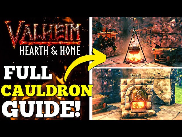 Valheim: Full Cauldron Guide: NEW Food + Upgrades!