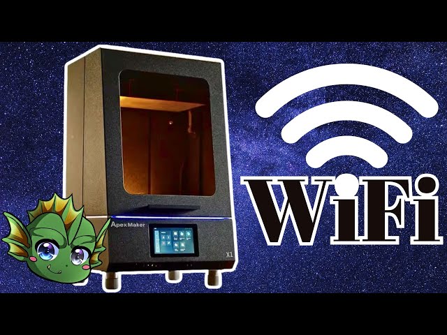 How to Setup WiFi On the Apex Maker X1 3D Printer!