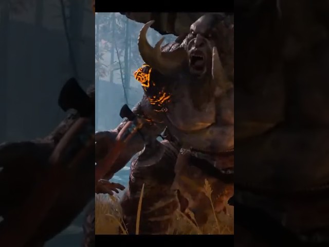 God Of War Kratos vs Boss