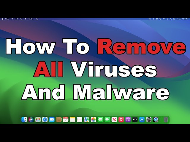 How To Remove All Mac Viruses, Malware, Adware, & Spyware | Full Deep Clean & Maintenance 2024