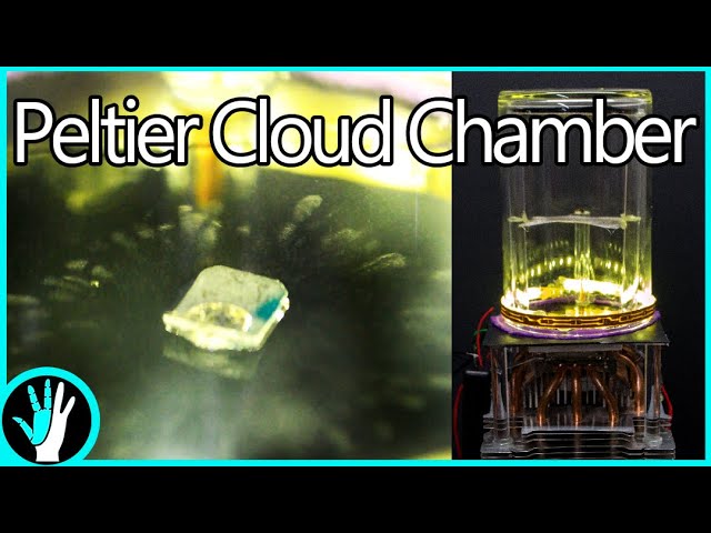 Make Invisible Radiation Become Visible - Peltier Cloud Chamber